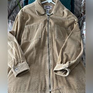 Sonoma Beige Corduroy Jacket